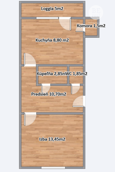 PREDANÝ Veľkorysý 1 izbový byt, z ktorého máte Nitru ako na dlani