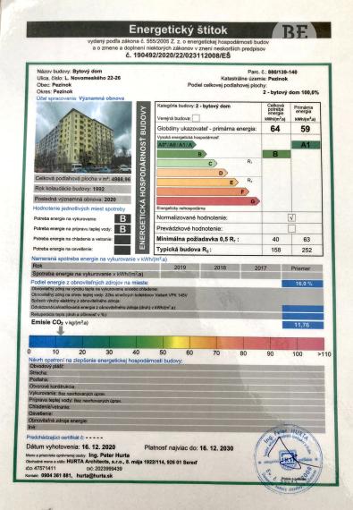 PREDANÝ Nádherne zrekonštruovaný 3 izbový byt na ul. Laca Novomeského