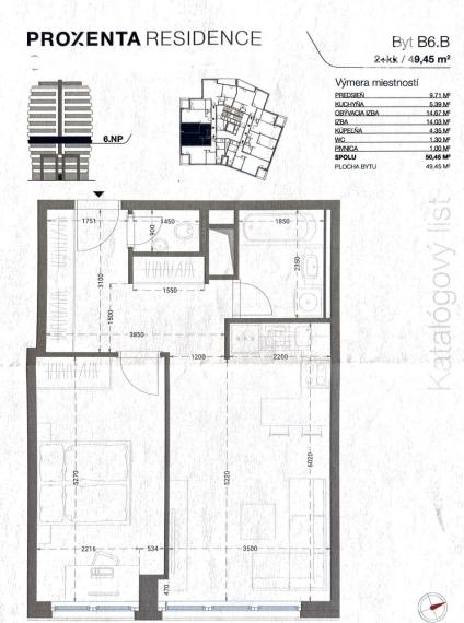 PRENAJATÝ  2i byt s parkovaním v Starom meste