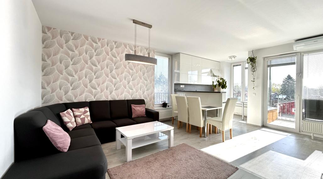 PRENAJATÝ 2 izbový byt s parkovacím miestom - Nový Ružinov